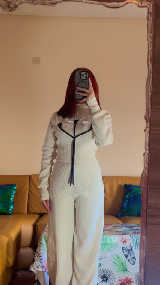 Ensemble Fleur Sculptée